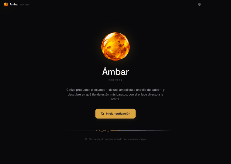 Cotiza en decenas de tiendas con un clic
